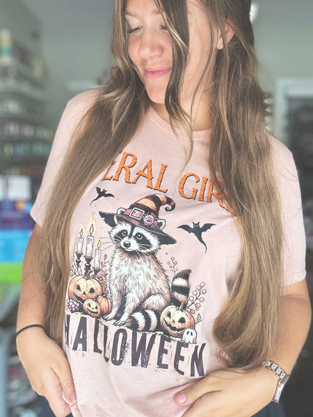 FERAL GIRL HALLOWEEN TEE